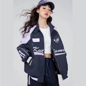 Kuromi Racer Biker Jacket